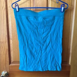 #72 - American Eagle Reversible Teal Tube Top